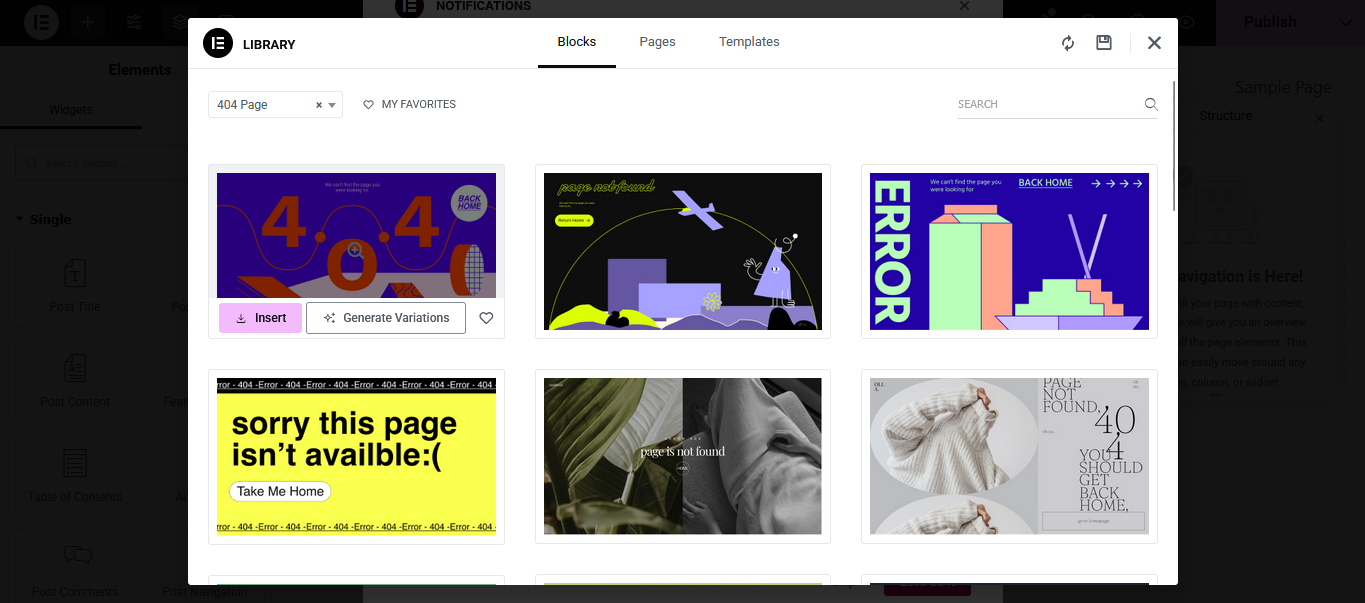 How to Create a Custom 404 Page: Step-by-Step 10 404 Library Blocks