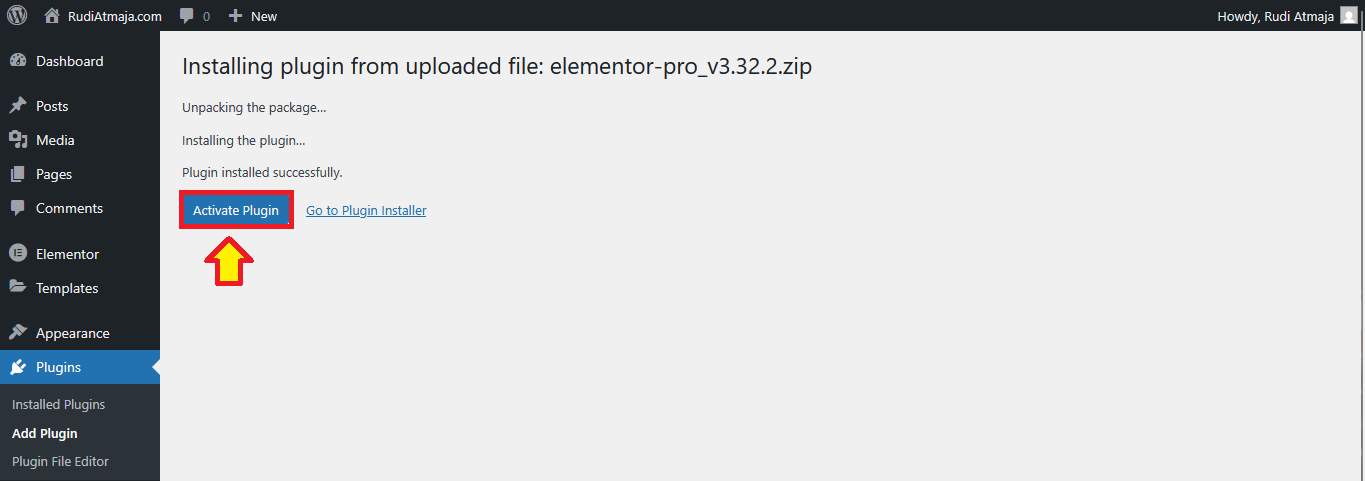 How to Create a Custom 404 Page: Step-by-Step 4 Activate The Elementor Pro Plugin