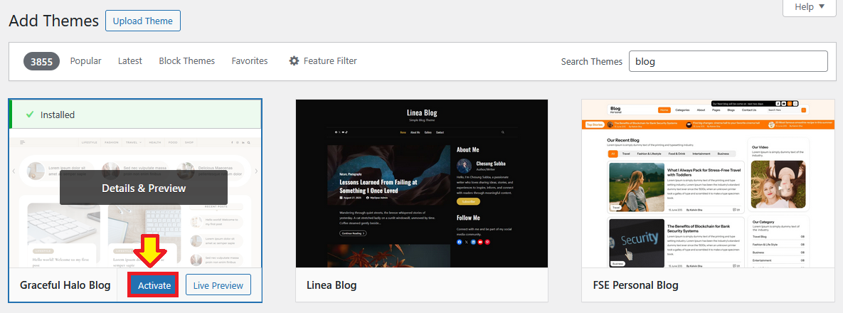 2 Beginner-Friendly WordPress Theme Install Methods 6 Activate The Theme