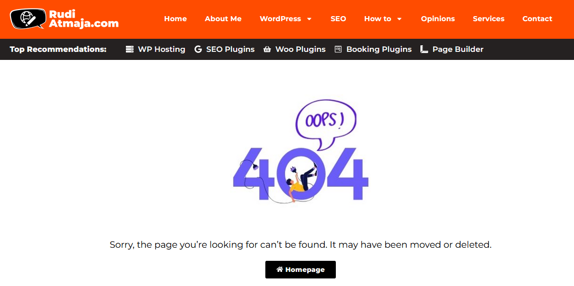 How to Create a Custom 404 Page: Step-by-Step 1 Custom 404 Page