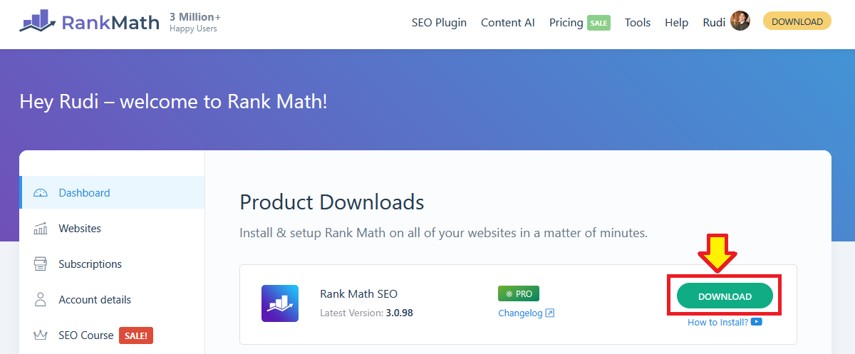 2 Easy Ways to Install WordPress Plugins 7 Download the zip plugin file