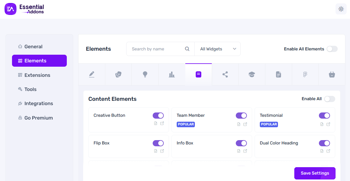 Essential Addons Elements