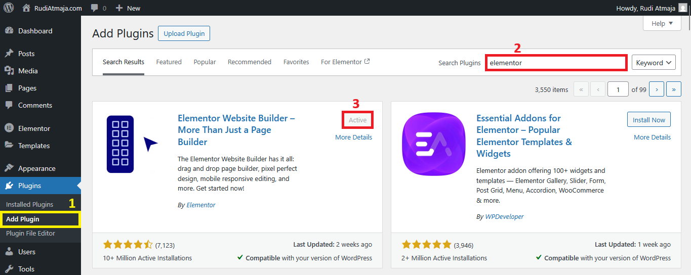 How to Create a Custom 404 Page: Step-by-Step 5 Install The Elementor Free Plugin