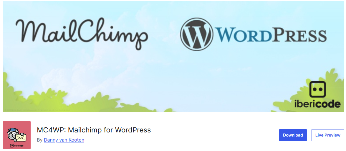 Blogging on a Budget? 7 Best Free WordPress Plugins for Blog 4 Mailchimp for WordPress
