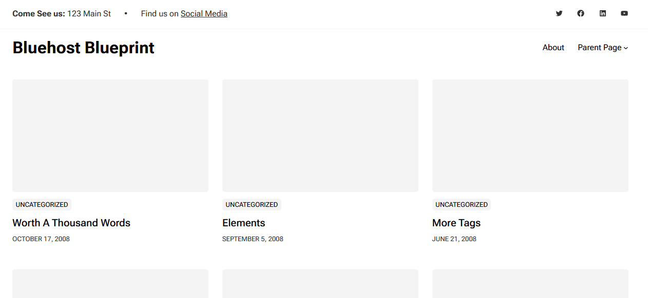 Beginner’s Guide: What Is WordPress and How It Works 1 WordPress Sample Site