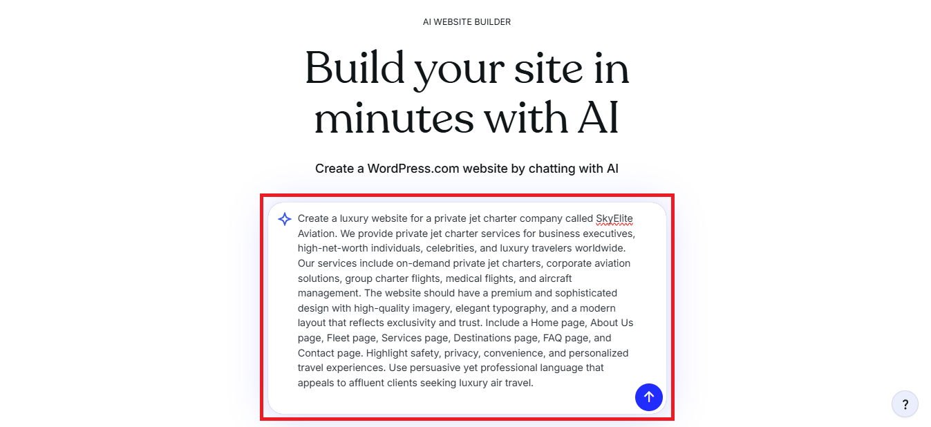 How to Build a Business Website in Minutes