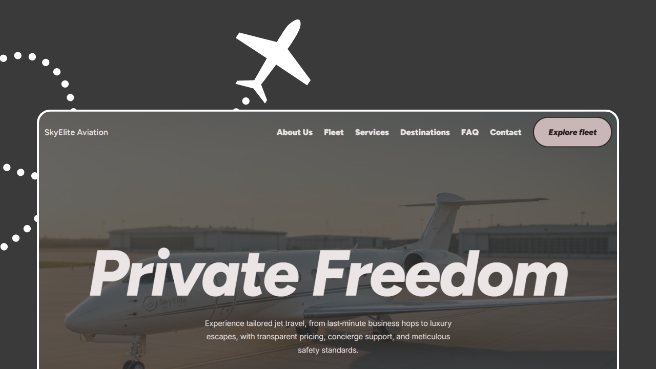 how to build a business website